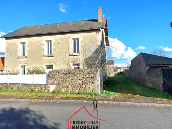 Maison 4 ch + grange + écurie + jardin clos !