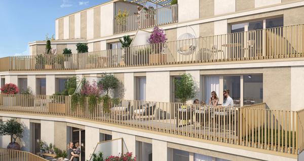 Appartement de type 4 situé à Gentilly