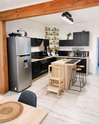 Maison de plain pied 2 chambres jardin clos