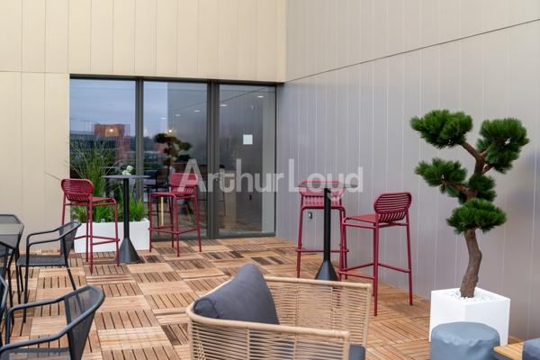Bureaux neufs à louer à Villeneuve d'Ascq - Plateaux modulables avec terrasses et parkings au Parc de la Haute Borne