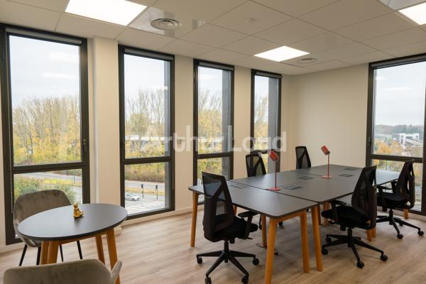 Bureaux neufs à louer à Villeneuve d'Ascq - Plateaux modulables avec terrasses et parkings au Parc de la Haute Borne
