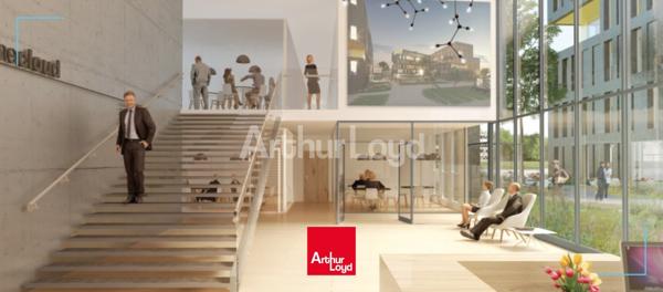 Bureaux neufs à louer à Villeneuve d'Ascq - Plateaux modulables avec terrasses et parkings au Parc de la Haute Borne