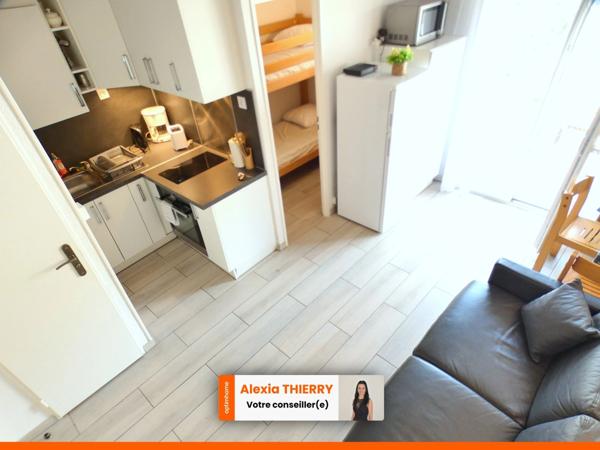 Pinède. Studio cabine mezzanine