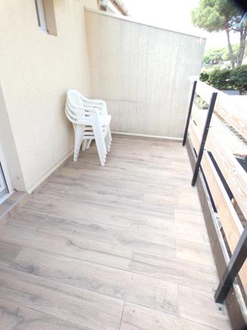 Pinède. Studio cabine mezzanine