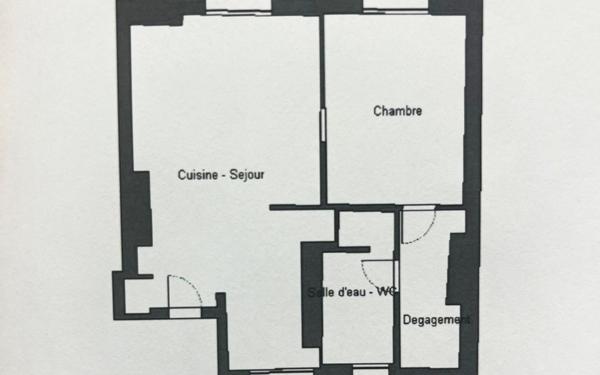 Appartement à vendre    2 pièces • 46,78 m2 Vincennes