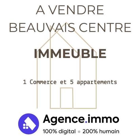 À vendre - Immeuble 250 m² situé à Beauvais (60000)