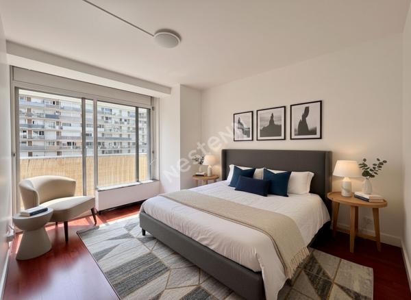 Puteaux - Appartement  3 pièces lumineux de 60,72m²  avec balcon et cave