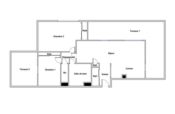 Appartement à vendre 3 pièces 68 m² Bois-d'Arcy