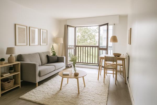 Appartement 1 pièce - 21 m² Exclusivité efficity
