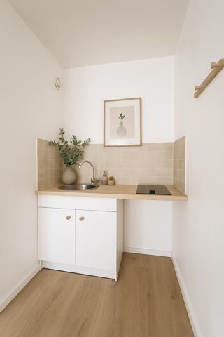 Appartement 1 pièce - 21 m² Exclusivité efficity