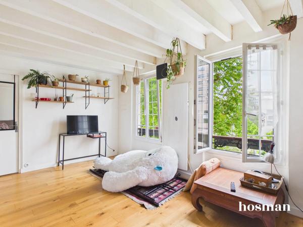 Appartement coup de coeur - Charmant 2/3 pièces - Vue dégagée et calme - Cité Jandelle, Paris 19ème