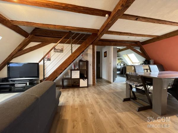 3%.COM - EXCLUSIVITÉ à LAMPERTHEIM, F3 duplex de 61m², parking couvert et une cave Lampertheim (67450)