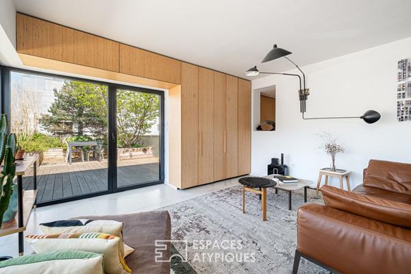 Toit-terrasse d’exception au sein du quartier de Confluence