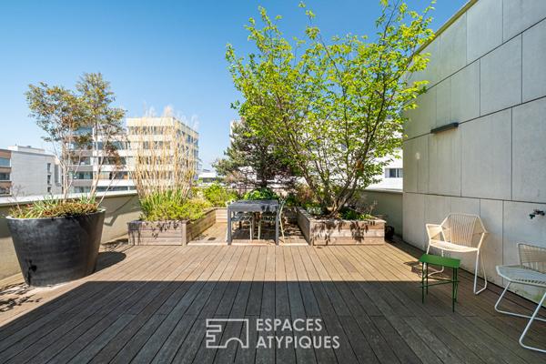 Toit-terrasse d’exception au sein du quartier de Confluence