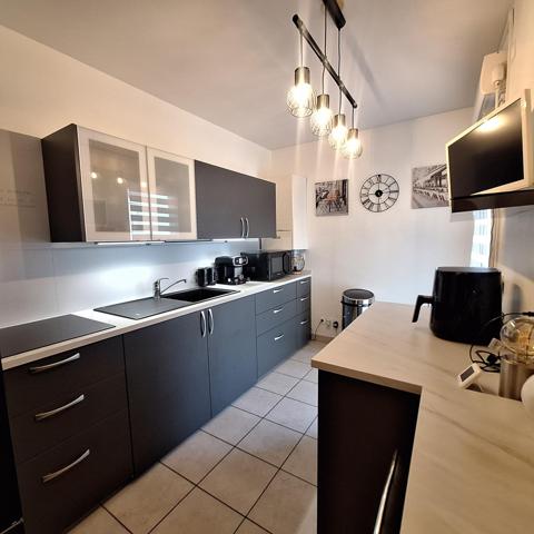 Appartement 3 chambres avec terrasse et garage