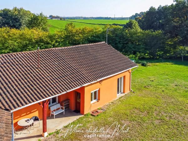 Maison 5 chambres avec piscine au calme