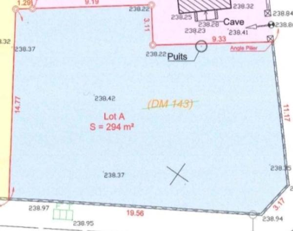Terrain à vendre de 294,00 m² DIJON Eiffel