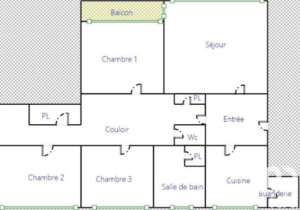 Appartement à vendre 4 pièces 90 m² La Courneuve