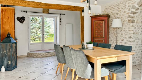 Ormoy-la-Rivière (91150) La maison de famille dans le paysage de la Juine