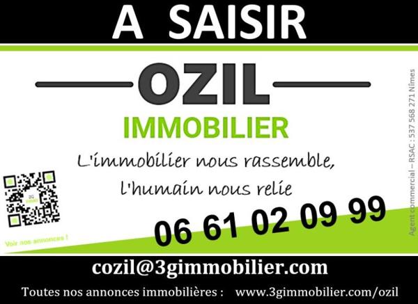 Vente / Terrain constructible à Saint-Privat-des-Vieux (30340)