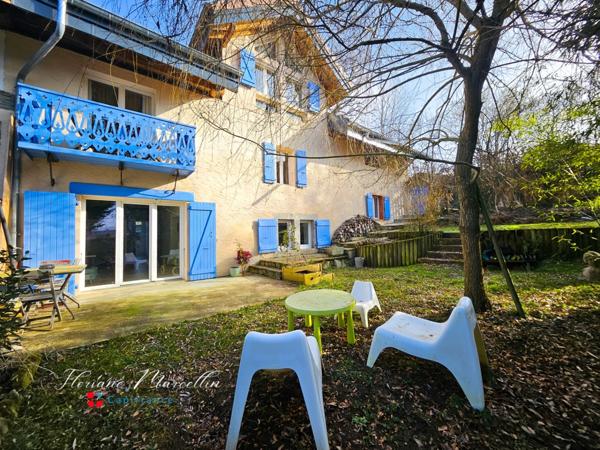 APPARTEMENT, TYPE MAISON, JARDIN PRIVATIF, CELLIER, PARKING, PERS-JUSSY, COUR PRIVATIVE,