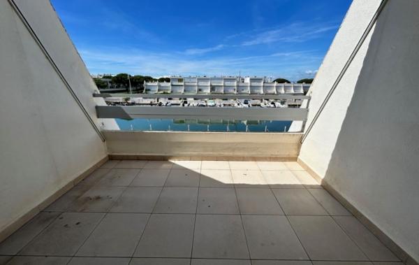 Vente Appartement P3 Marina avec Parking + Appontement Le grau-du-roi