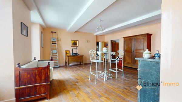 maison de maître 270 m2  plein coeur de bar-sur-aube grange terrasse cour intérieure