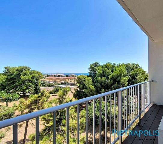 SETE: Quartier Corniche, Appartement T3 de 68.18m², Terrasse vue Mer, Cave