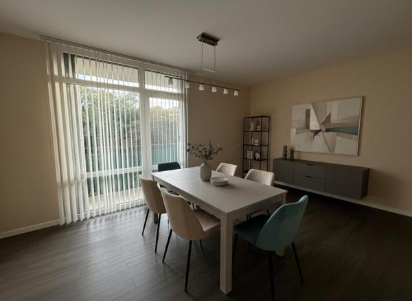 Appartement familial de 96 m², 3 chambres, balcon, parking et tennis