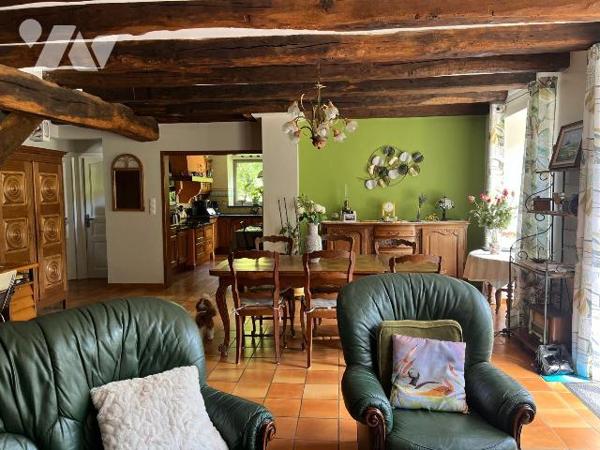 Maison/ ancien moulin rénové à vendre à Saint-James (50240) / Carnet, à 2kms de l'autoroute A84...