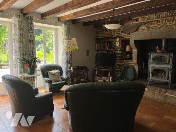 Maison/ ancien moulin rénové à vendre à Saint-James (50240) / Carnet, à 2kms de l'autoroute A84...