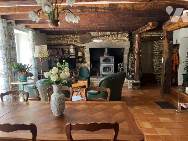 Maison/ ancien moulin rénové à vendre à Saint-James (50240) / Carnet, à 2kms de l'autoroute A84...