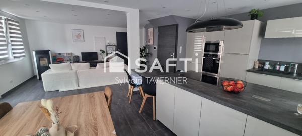 Maison de 123 m² avec 3 chambres