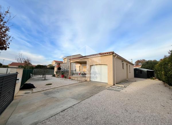 Maison 4 faces de plain pied à vendre à Saint-Laurent-de-la-Salanque