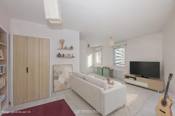 COEUR DE VILLE -Rue Paul Bert – Grand studio lumineux de 32 m²