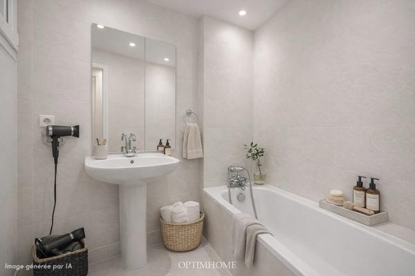 COEUR DE VILLE -Rue Paul Bert – Grand studio lumineux de 32 m²