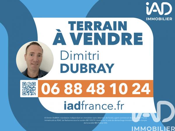 Terrain à vendre 625 m² Bizanet