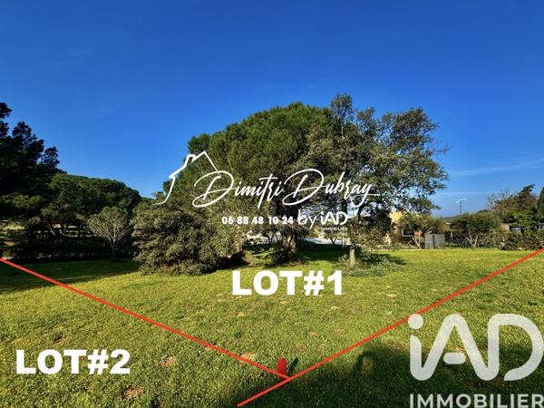 Terrain à vendre 625 m² Bizanet