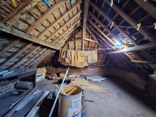 Maison à restaurer à vendre à Sains-Richaumont dans l'Aisne (02120), ref : 02014/869