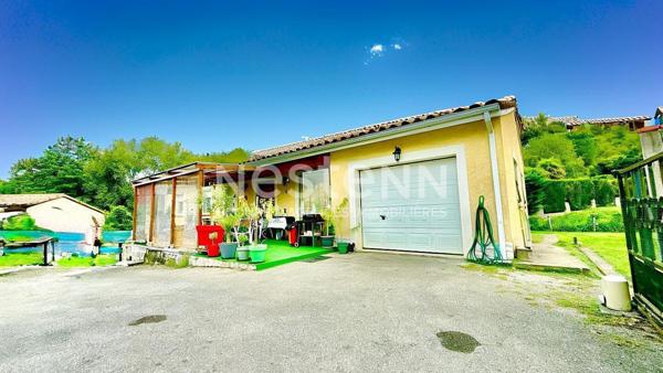 VILLA PLAIN-PIED LUMINEUX AVEC JARDIN ET GARAGE - QUARTIER CALME