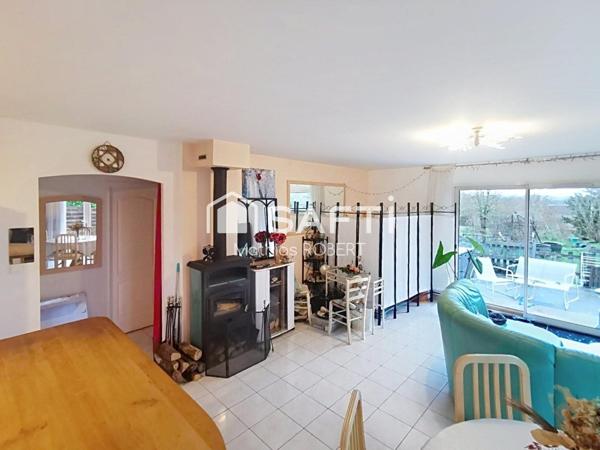 Plain-pied au calme avec vue sur champs