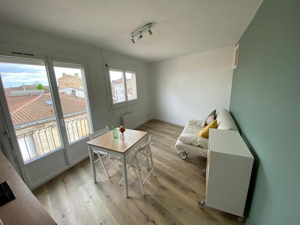 BORDEAUX NANSOUTY - T1 Meublé Parfait état de 24m2
