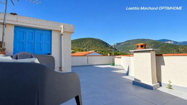 Maison 3 pièces avec toit terrasse proche Prades (66)