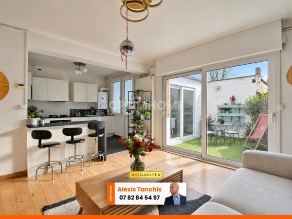 T2 rénové 58 m² - Petite copro, terrasse au calme & garage privatif - MARCQ EN BAROEUL