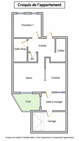T2 rénové 58 m² - Petite copro, terrasse au calme & garage privatif - MARCQ EN BAROEUL