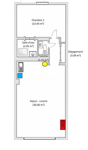🏖️ Berck Plage – Appartement 2 pièces 51 m² – Rénové – Parking privatif