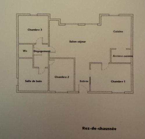 Saint-Affrique (12400) Villa T4 récente 2016 de plain pied