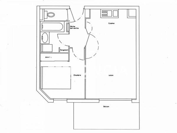 Location Appartement 2 pièces 37 m² - 24 RUE ALBERT LONDRES Echirolles 38130