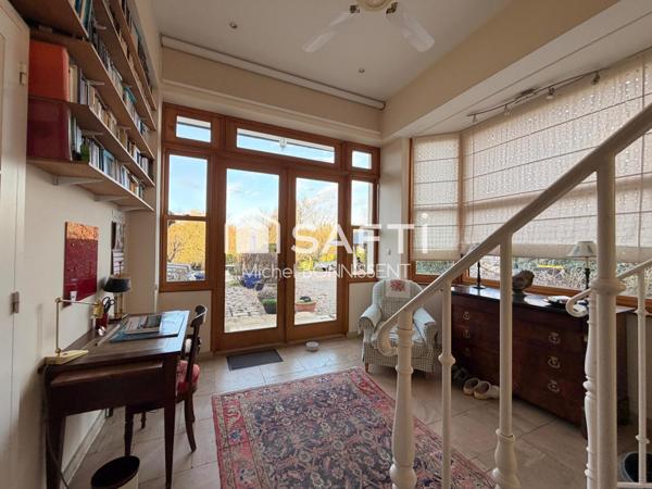 Belle maison coup de cœur avec un parc exceptionnel