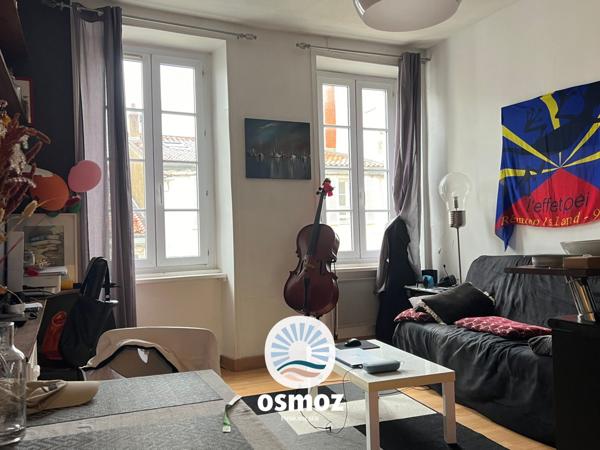 Appartement type 2 à quelques pas du vieux-marché !